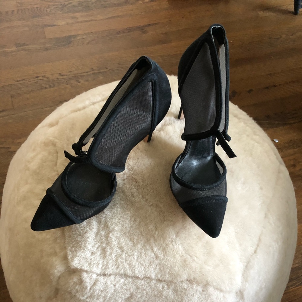 Reiss black heels